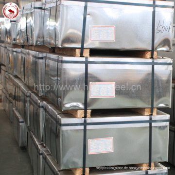 Olivenöl-Blechdosen verwendet Prime MR Electrolytic Weißblech in Blattform von Jiangsu